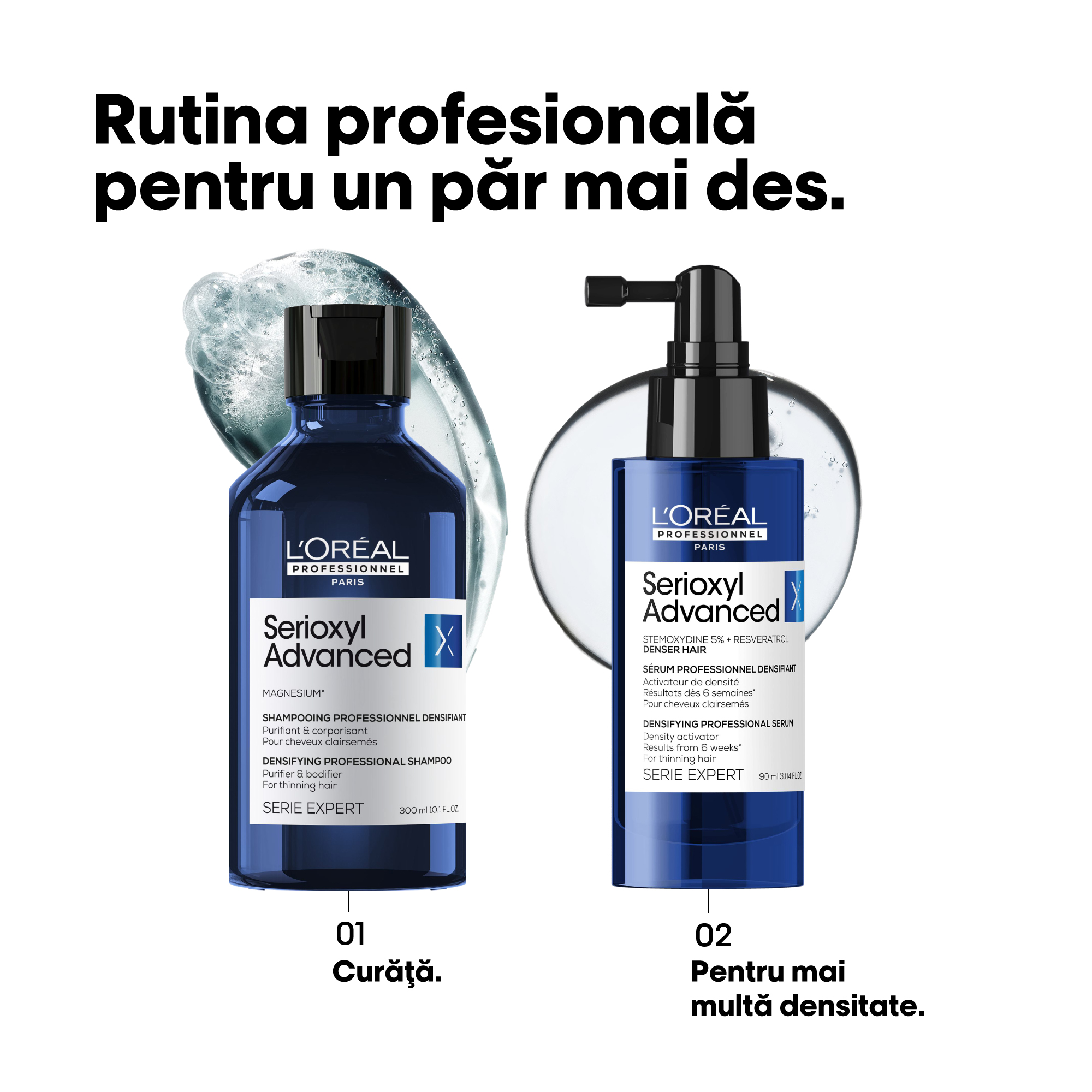 Sampon Serioxyl Advanced 300ml | L'Oréal Professionnel
